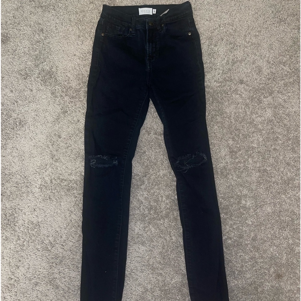 High rise jeans